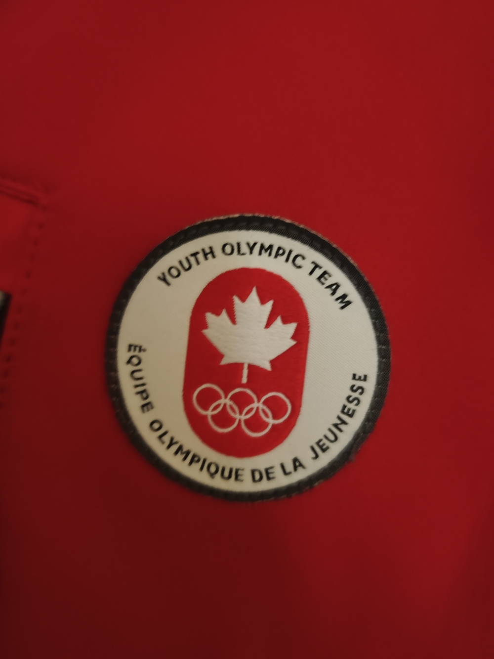 Genuine athlete‑issued 2016 Lillehammer Winter Youth Olympics Team Canada coat - Picture 4 of 5